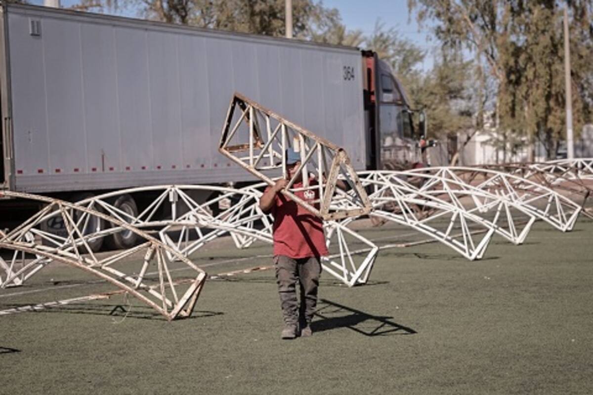 Preparan albergues temporales para migrantes