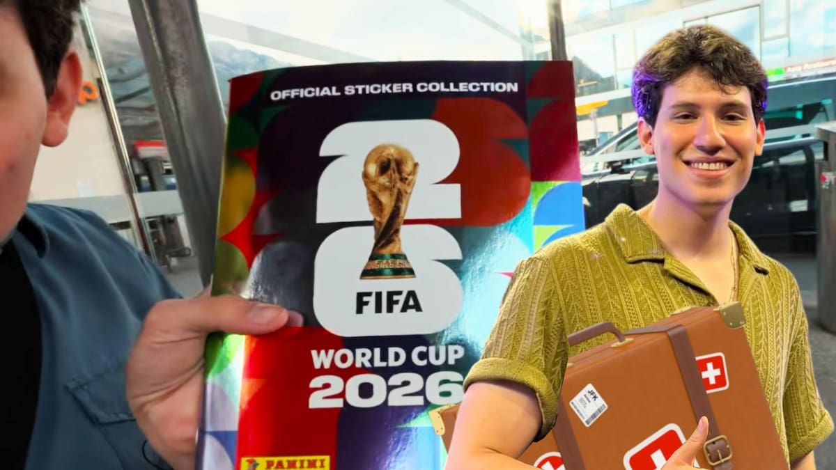YeahCompa viajó al país más caro de Europa y consiguió el álbum metálico de Panini edición limitada completamente ¡GRATIS!
