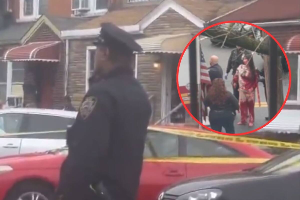 Sujeto apuñala a niños con cuchillo de carnicero antes de ser baleado por la policía en Nueva York