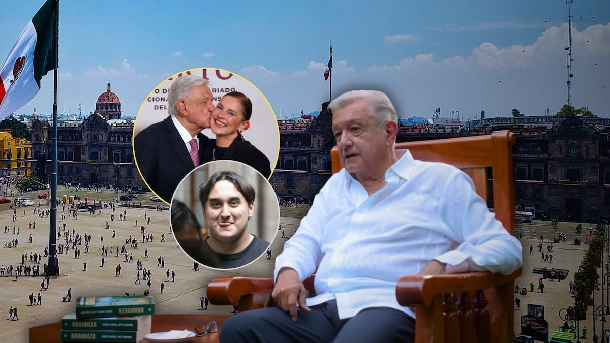La confirmación de que López Obrador ha visitado discretamente la Ciudad de México alrededor de cinco veces marca un nuevo matiz en su vida de retiro. Foto: Especial (Presidencia de México/Redes sociales/Capturas de video y Canva)