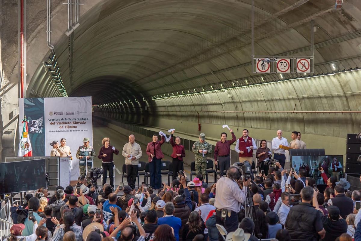 El proyecto busca mejorar la movilidad entre el aeropuerto, el centro de la ciudad y Playas de Tijuana. Foto: Border Zoom