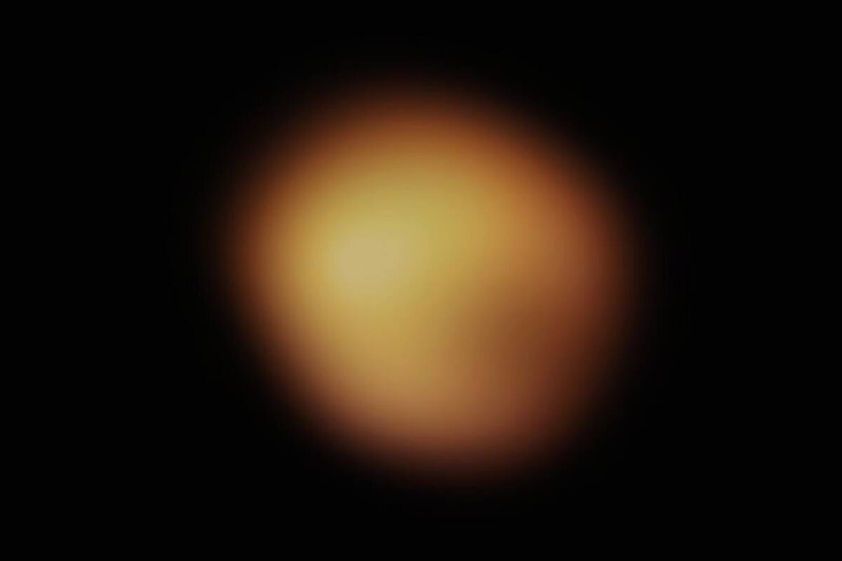 Betelgeuse: resuelven el misterio de la gran pérdida de brillo de la estrella (gracias a un telescopio en Chile)