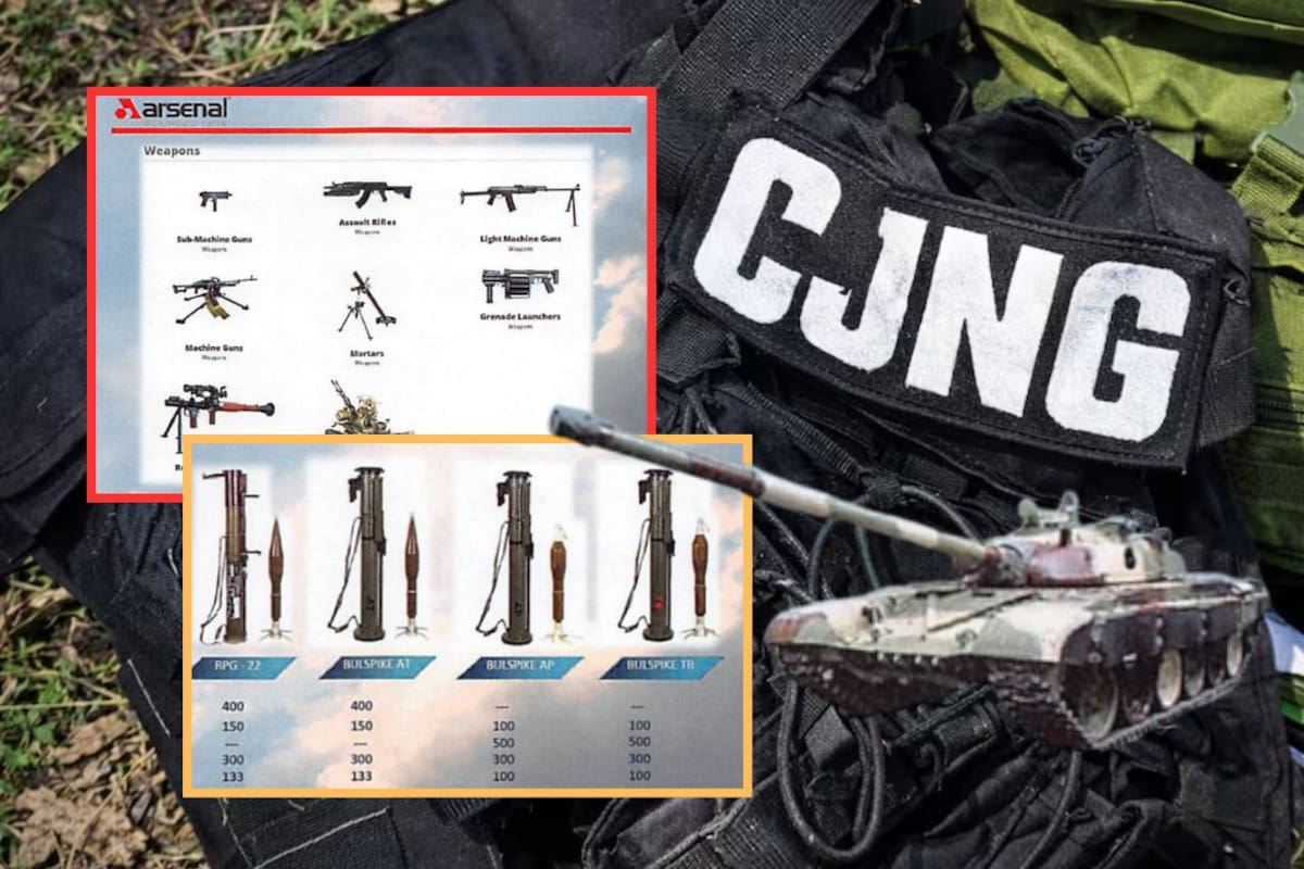 Un traficante búlgaro y tres cómplices africanos fueron acusados de armar al CJNG con fusiles AK-47, lanzacohetes y misiles antiaéreos; el arsenal alcanzaba los 58 millones de dólares