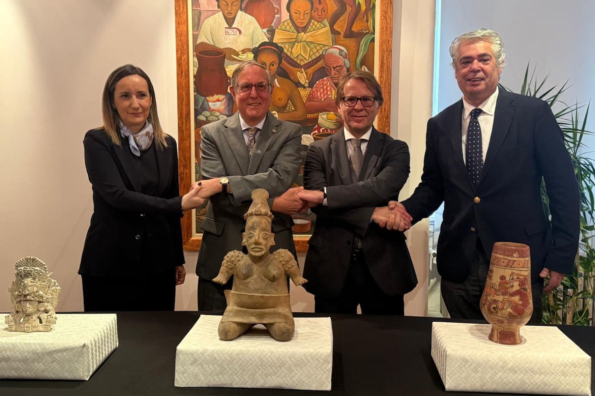 México recupera tres piezas prehispánicas desde Portugal: qué son y por qué es clave su devolución