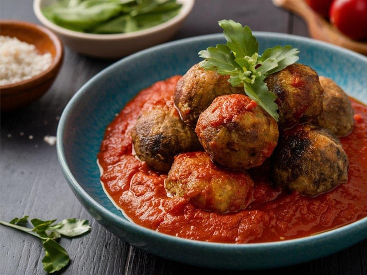 Albóndigas de pavo en salsa de tomate
