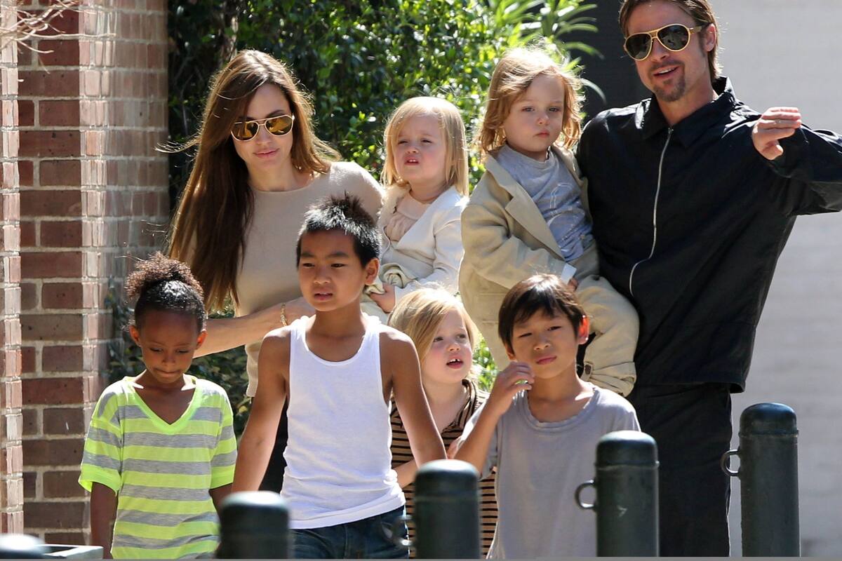 Brad Pitt gana la custodia compartida de sus hijos con Angelina Jolie