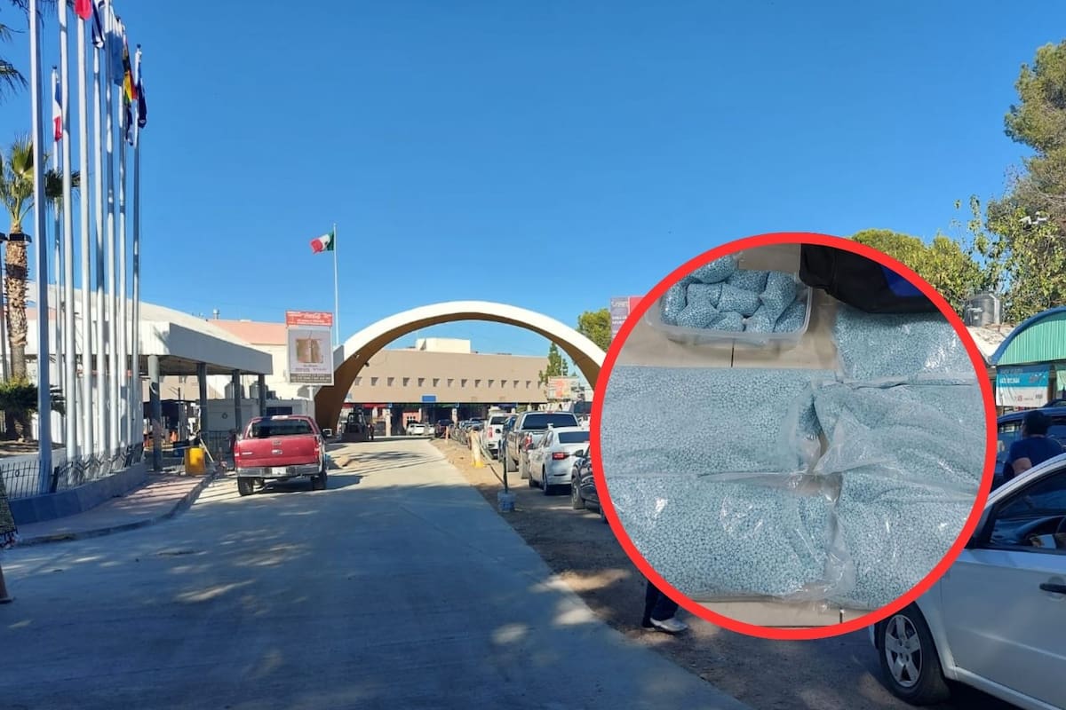 Incautan fentanilo en Nogales, Arizona
