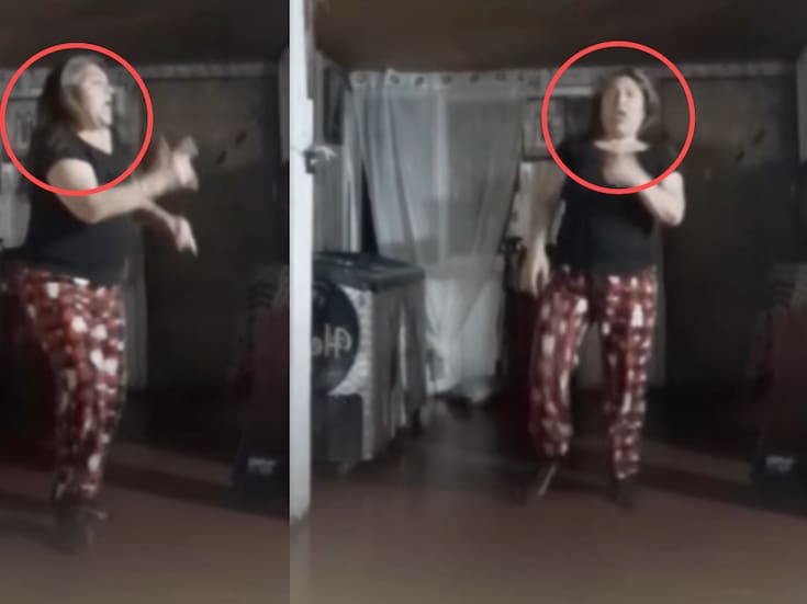Mujer saca los pasos de baile de “La vieja escuela.” y causa sensación en redes sociales