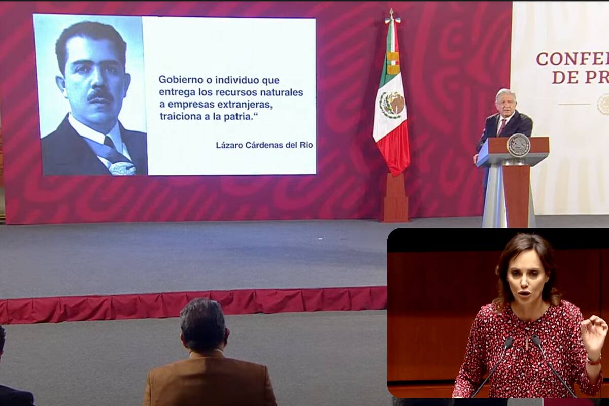 AMLO exhibe voto de Lilly Téllez contra la “nacionalización” del litio