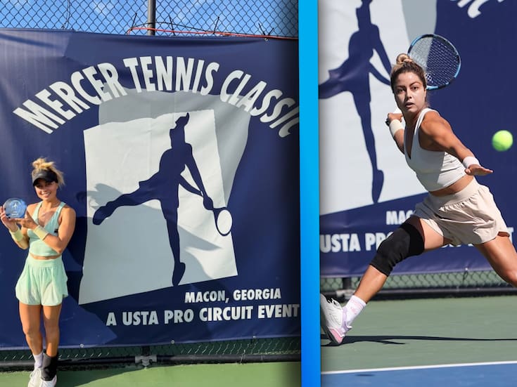 Renata Zarazú conquista el W100 de Macon; la mexicana llega a su título número 10