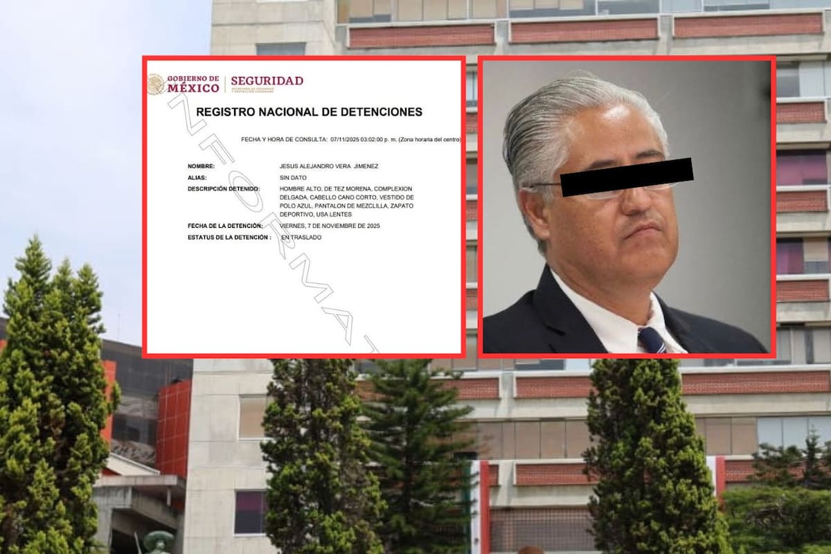 Después de 6 años prófugo, Alejandro Vera, exrector de la UAEM, es detenido por el desvío de 290 millones de pesos en el emblemático caso de la “Estafa Maestra”