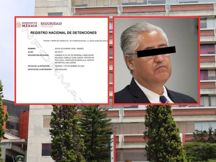 Después de 6 años prófugo, Alejandro Vera, exrector de la UAEM, es detenido por el desvío de 290 millones de pesos en el emblemático caso de la “Estafa Maestra”