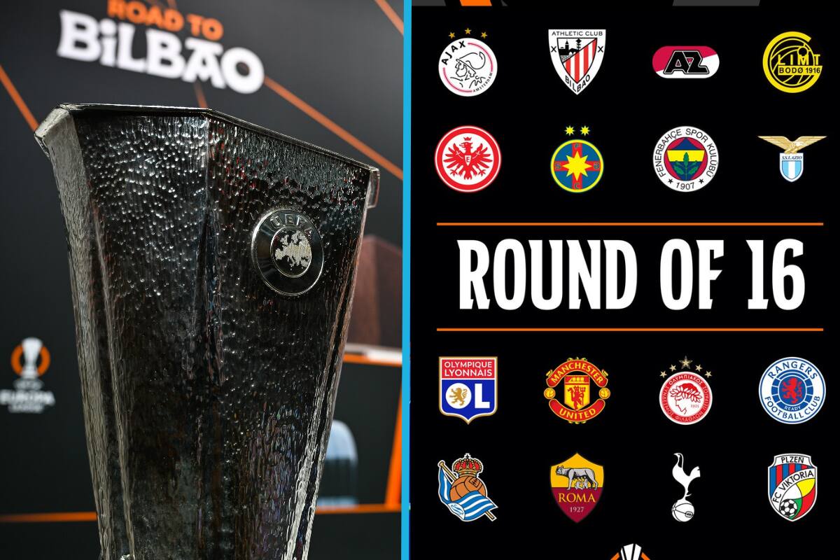Europa League: Así se jugarán los octavos de final de la temporada 2024/25