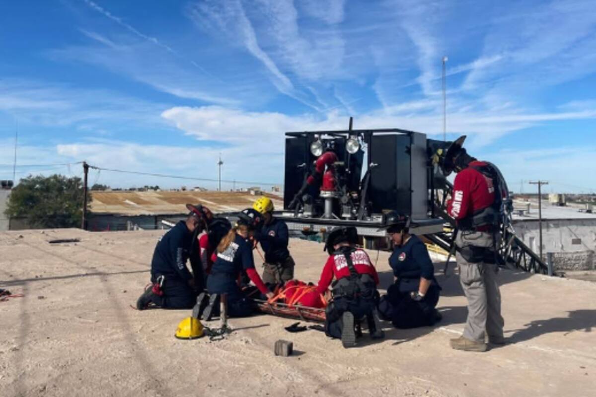 Refuerzan habilidades con intensa capacitación en Rescate en Alturas