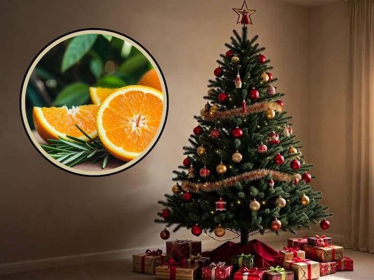 ¿Por qué deberías decorar el árbol de navidad con naranja y romero? Esto significa
