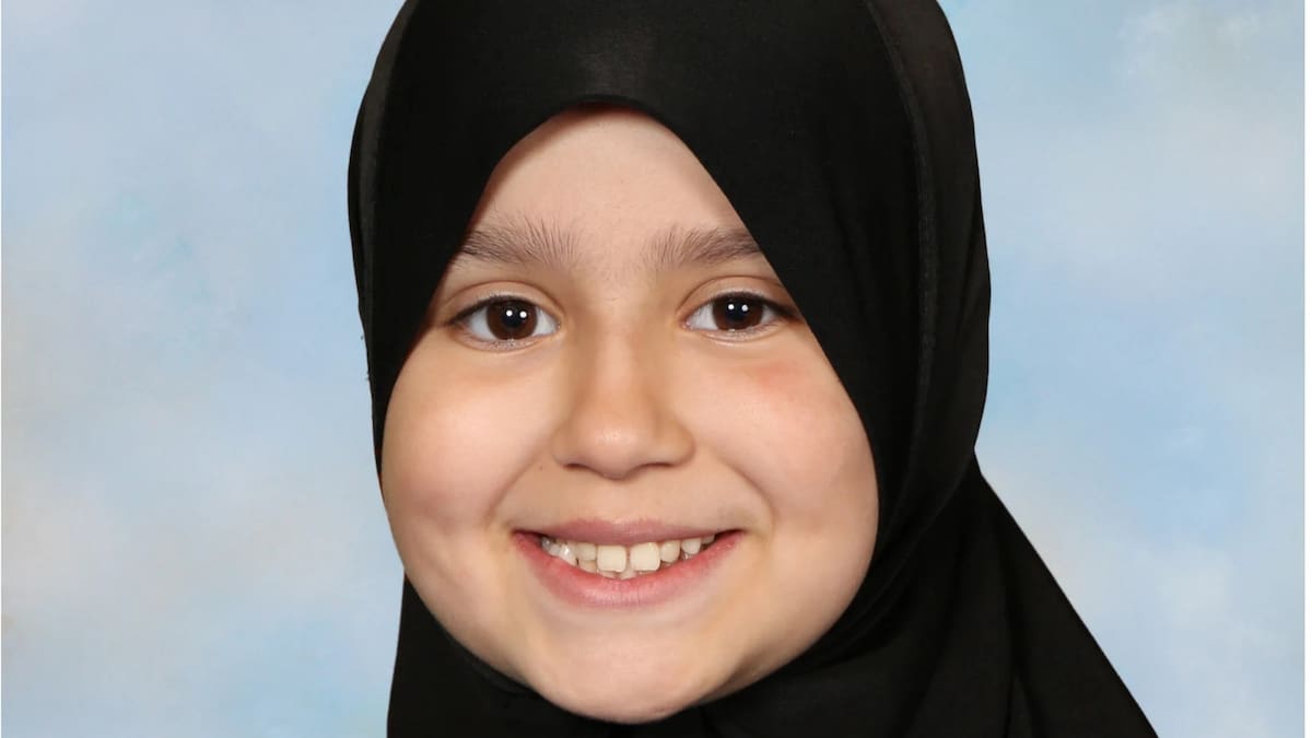 Sara Sharif, 10 años. Foto: Surrey Police.