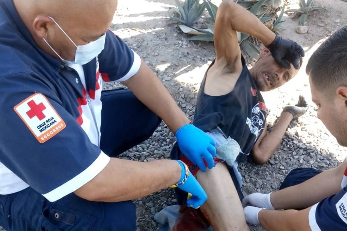Hieren con cuchillo a hombre en Casa Digna