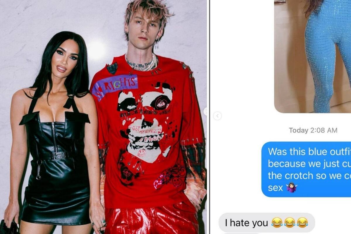 Megan Fox rompió prenda de vestir para tener relaciones sexuales con Machine Gun Kelly
