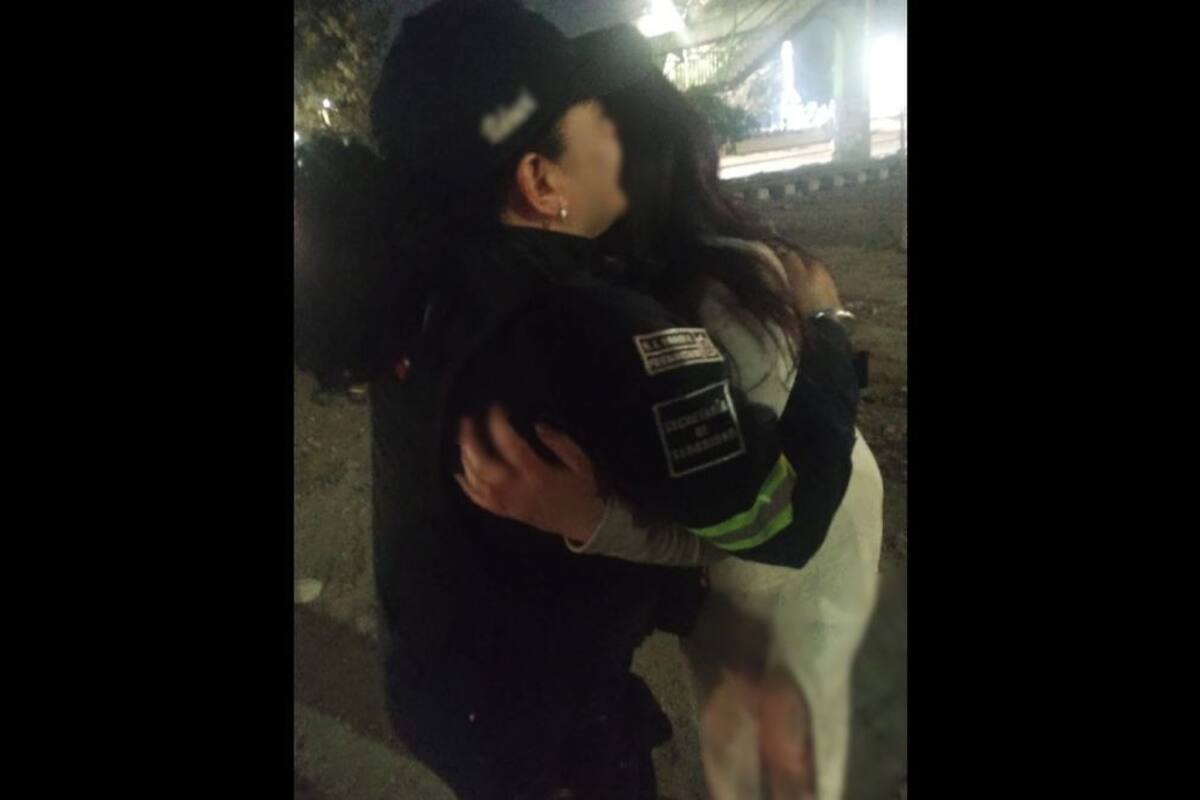 Edomex: Policías evitan intento de suicidio de mujer embarazada