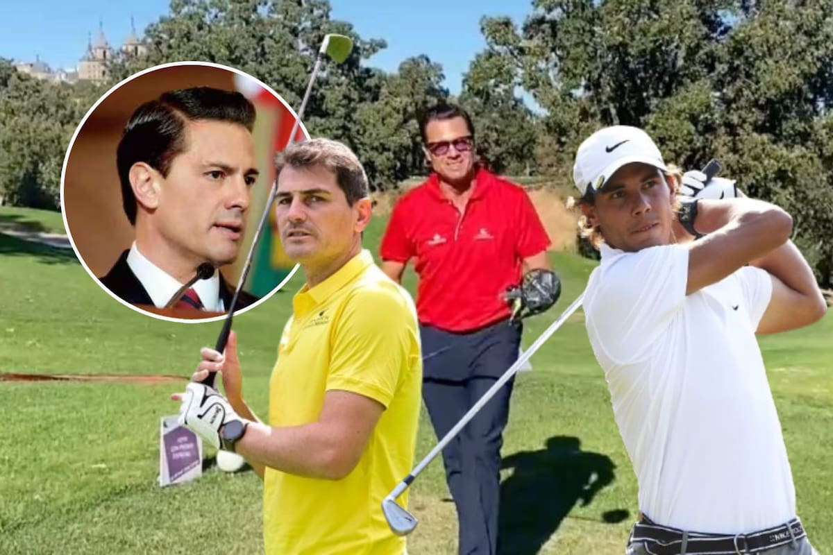 Enrique Peña Nieto se enfrentará a Rafael Nadal y a Iker Casillas en torno de golf en España; esto se sabe