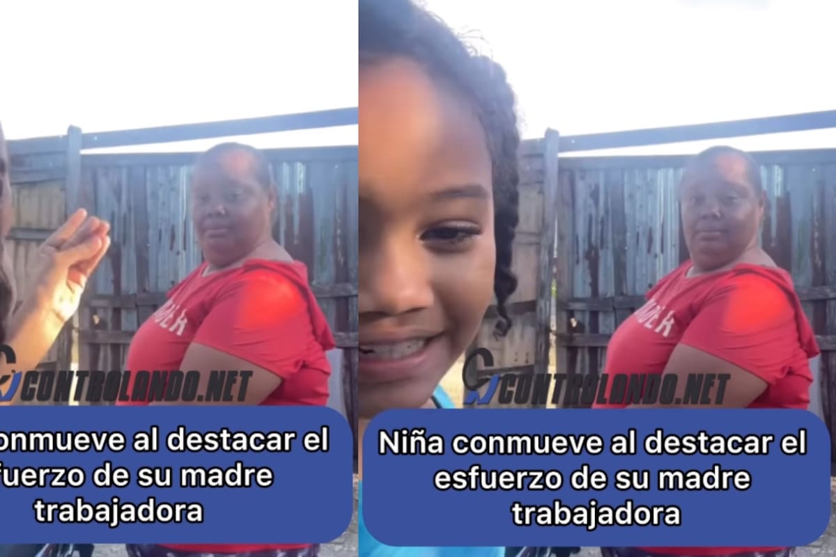 “Esa preciosura de mujer es mi madre”: niña conmueve en redes al presumir con ternura a su mamá en video
