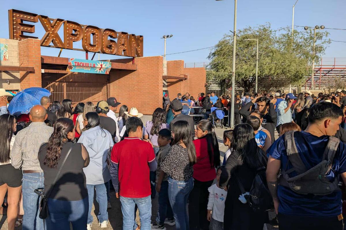 Joven sufre aparente infarto durante récord de asistencia en la ExpoGan Hermosillo