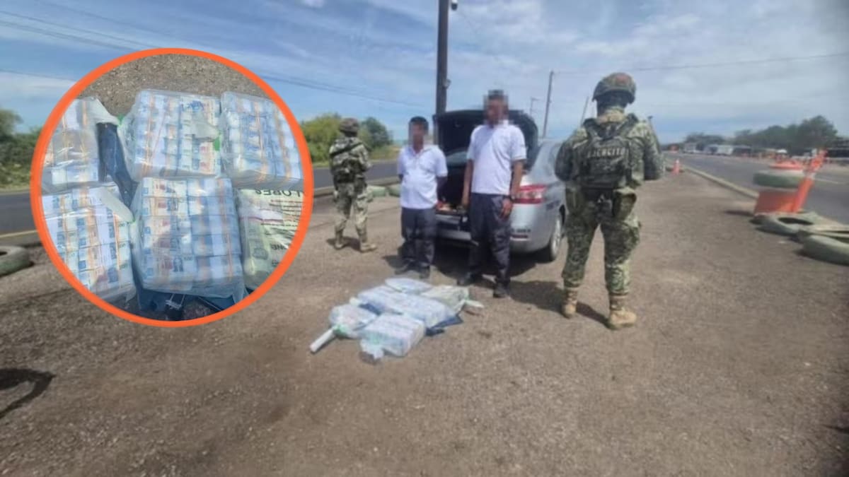 Ejército asegura 25 millones de pesos sin comprobar en Ahome y abre investigación federal por posible lavado de dinero en zona disputada por el Cártel de Sinaloa