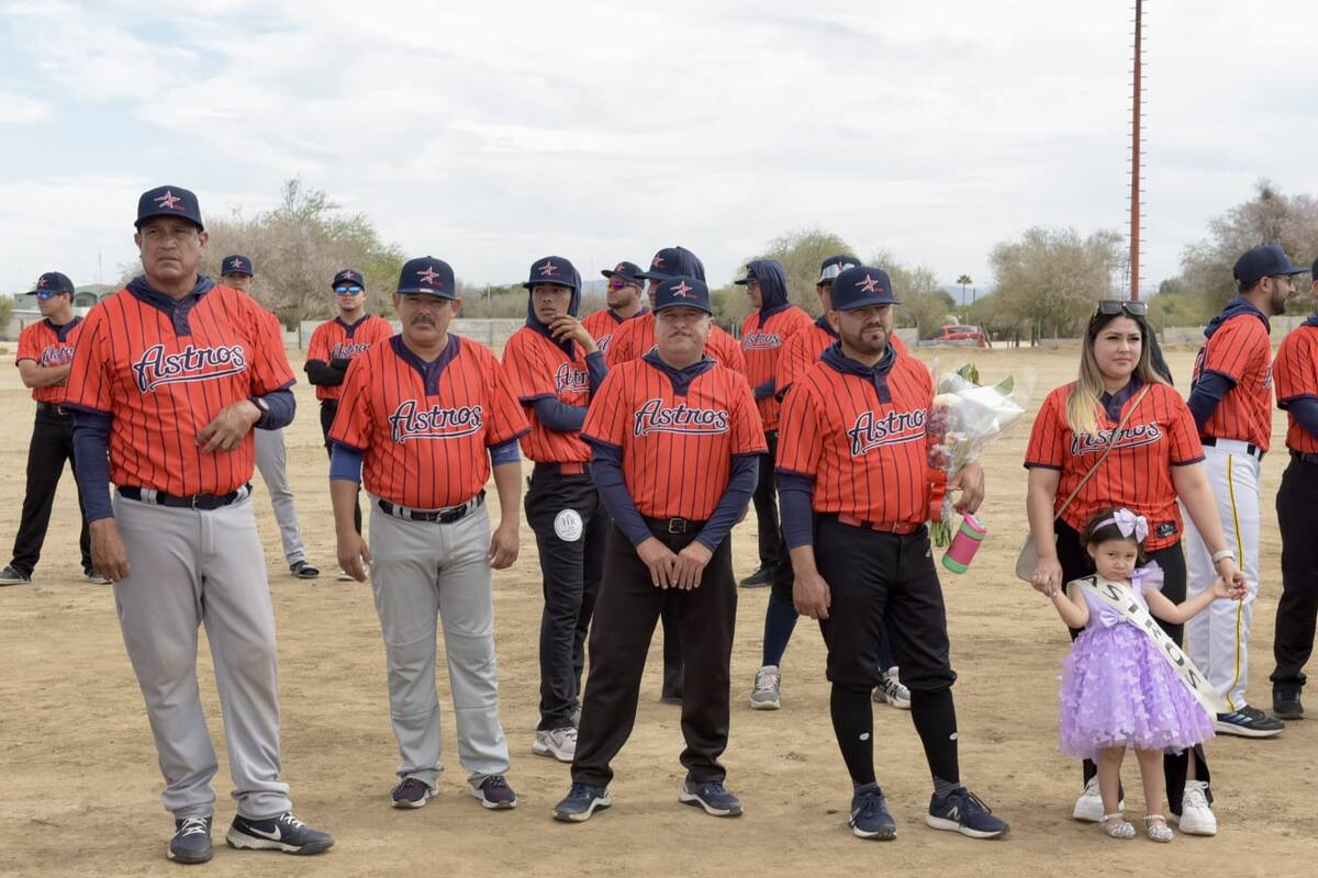 Inaugura personal del Gobierno municipal Liga de Beisbol Interejidal de Hermosillo
