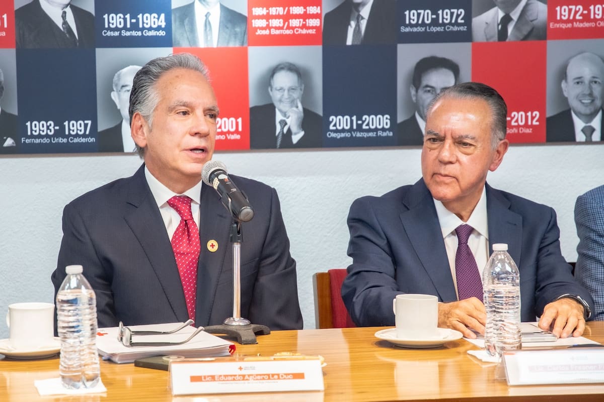 Cruz Roja Mexicana renueva dirigencia tras retiro de Carlos Freaner y nombra nuevo delegado en Sonora