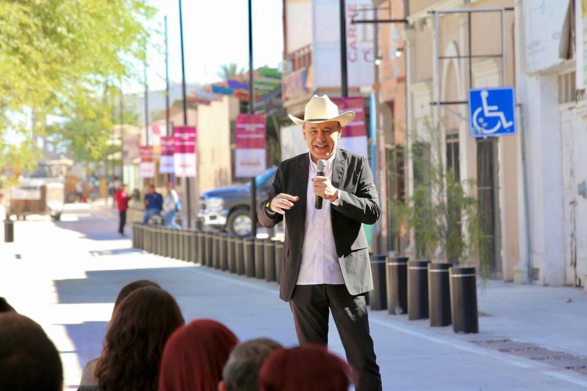 Gobernador Durazo señala avance en transformación del Centro Histórico