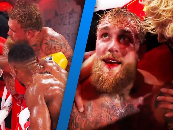 Anthony Joshua impone su poder y noquea a Jake Paul en Miami