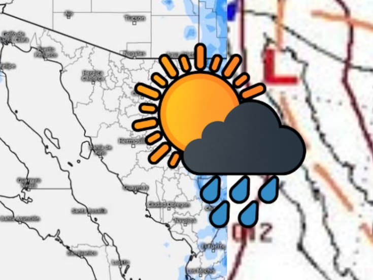 ¡Calor extremo y tormentas en puerta! Sonora arde a 38°C mientras dos zonas de baja presión amenazan desde el Pacífico