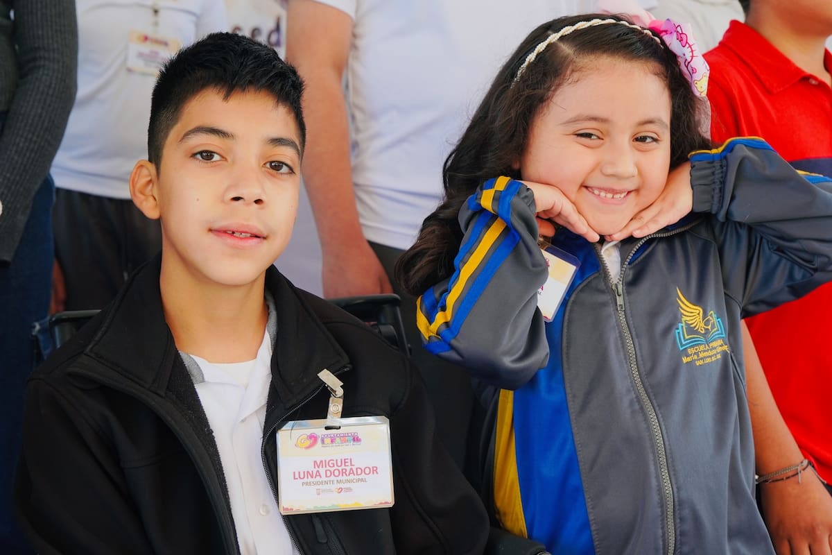 Niñas y niños toman el gobierno por un día en San Luis Río Colorado