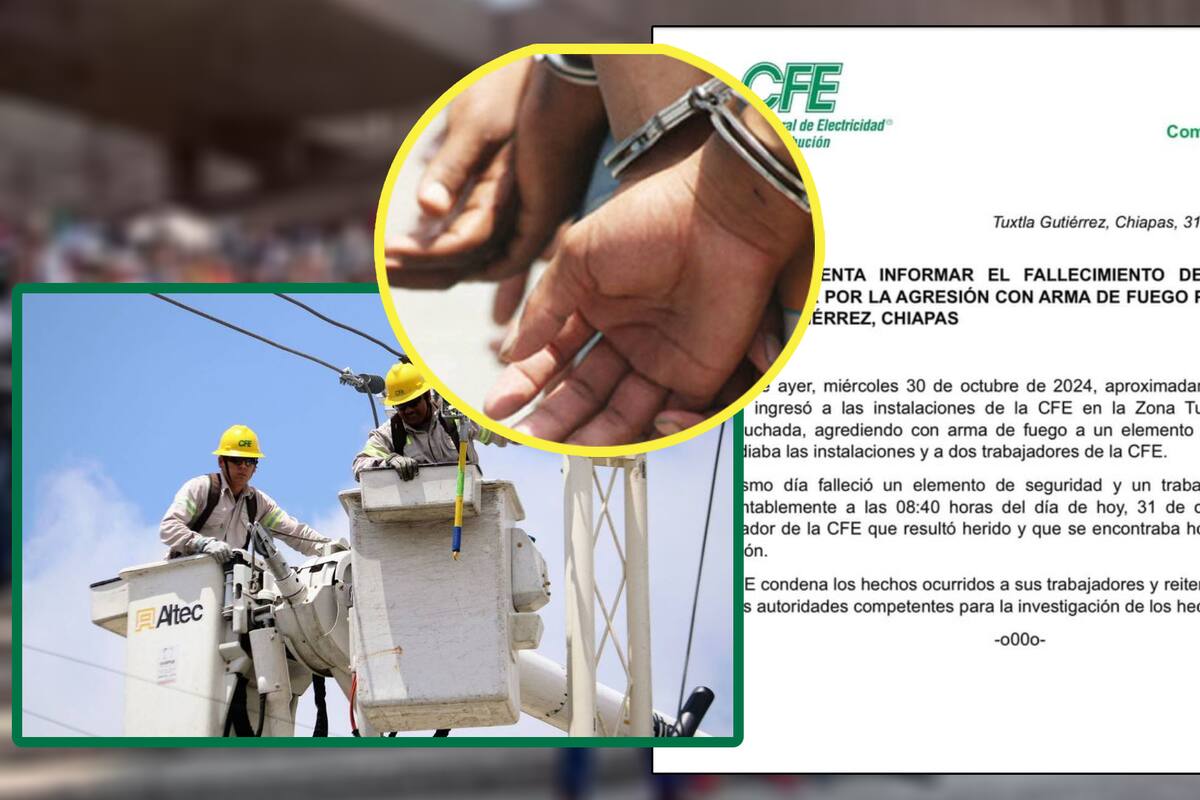 Detienen a dos presuntos implicados en el triple homicidio a trabajadores de CFE y un policía estatal