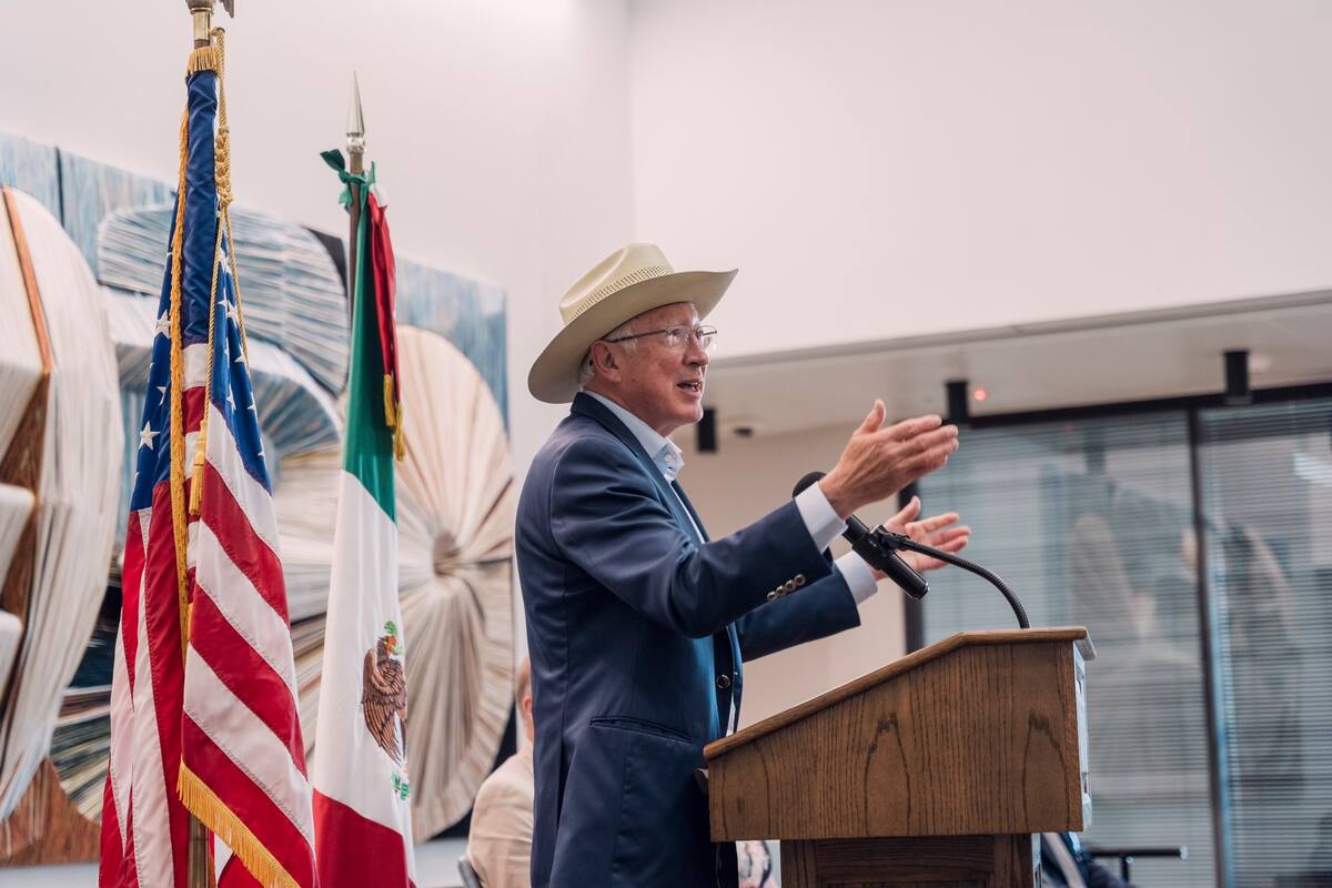 Ken Salazar Embajador de EU en México. FOTO: EL IMPARCIAL