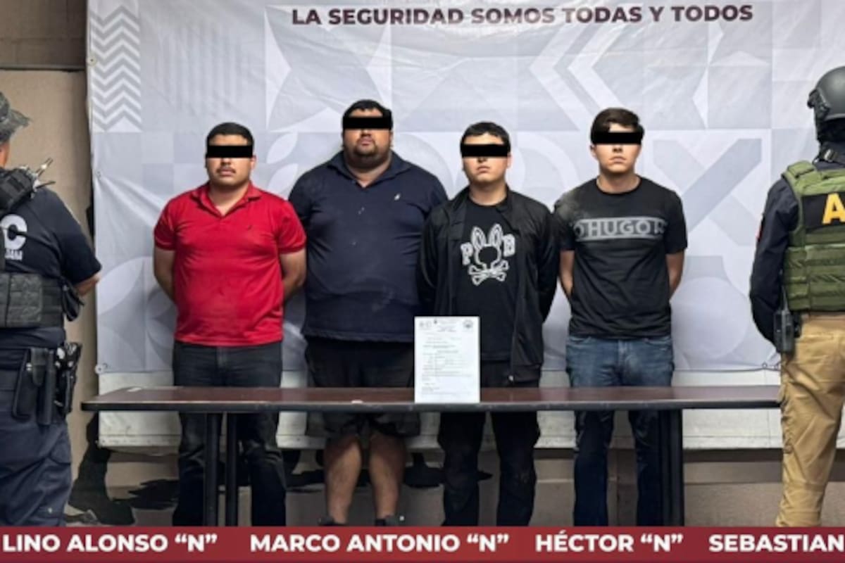 Persecución en el valle termina con cuatro detenidos en pickup robado