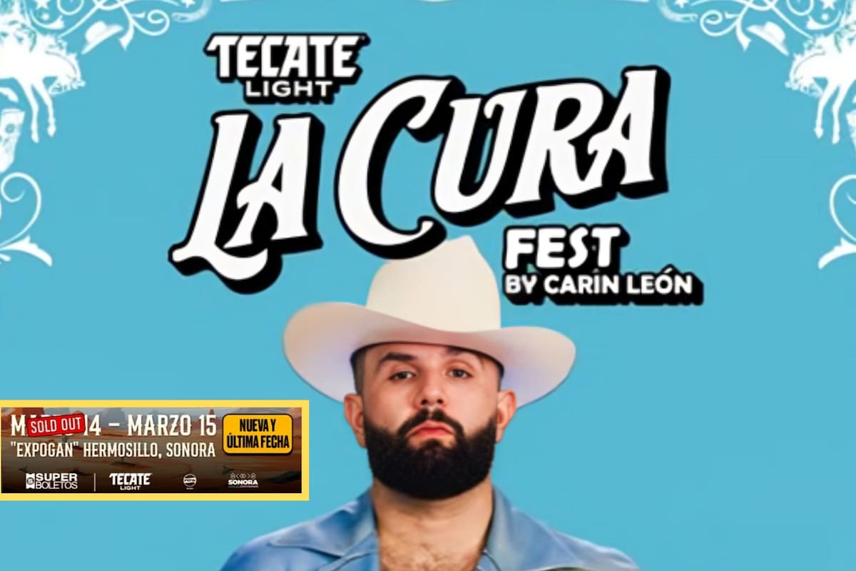“La Cura Fest” abre segunda fecha tras agotar boletos en Hermosillo