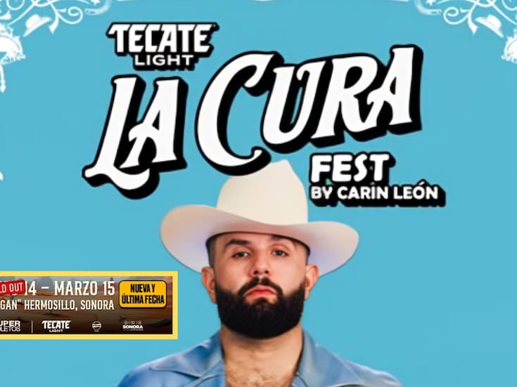 “La Cura Fest” abre segunda fecha tras agotar boletos en Hermosillo