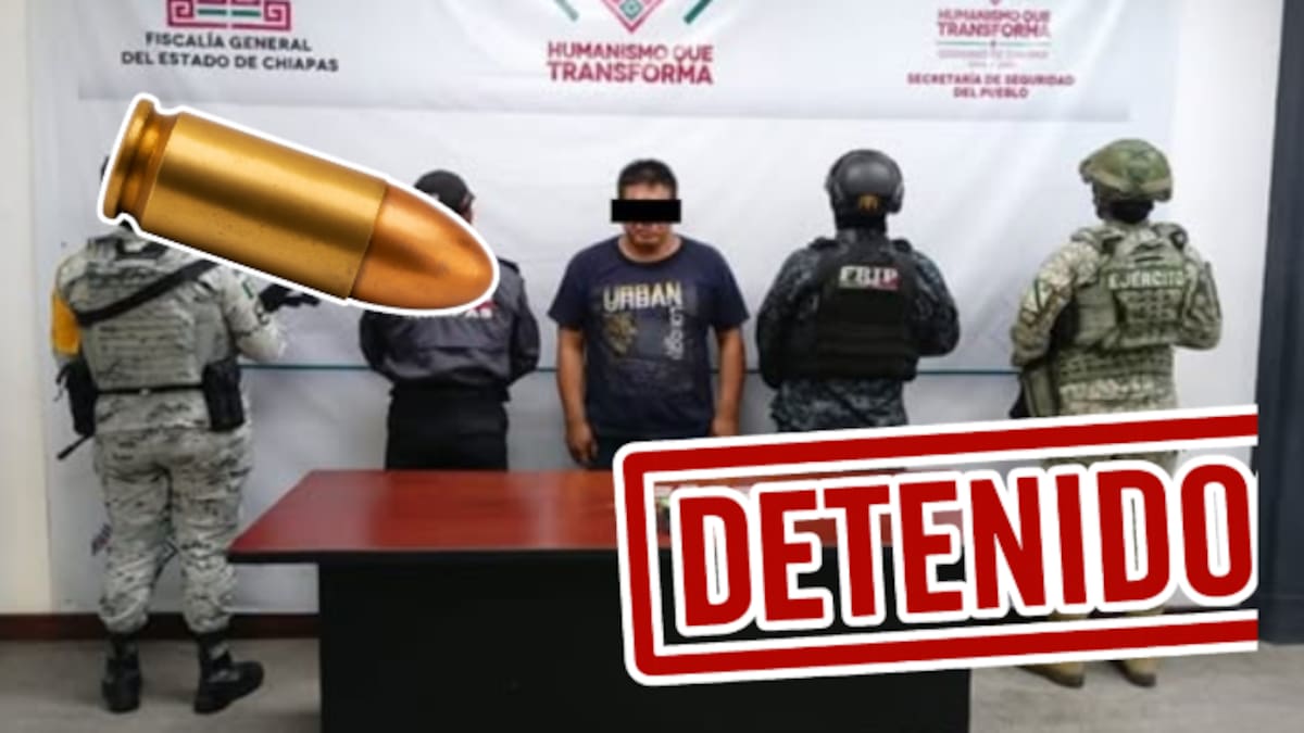 Capturan en Chiapas a “El Tragabala”, presunto integrante del Cártel Jalisco Nueva Generación con cocaína, cristal y dinero en efectivo