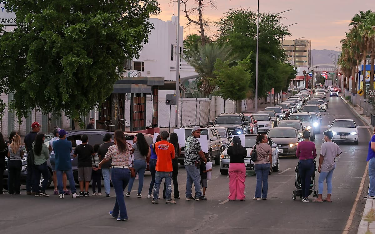 Los manifestantes portaban pancartas con sus rostros y clamaron por justicia. Denunciaron omisión por parte de las autoridades. Foto: Eleazar Escobar