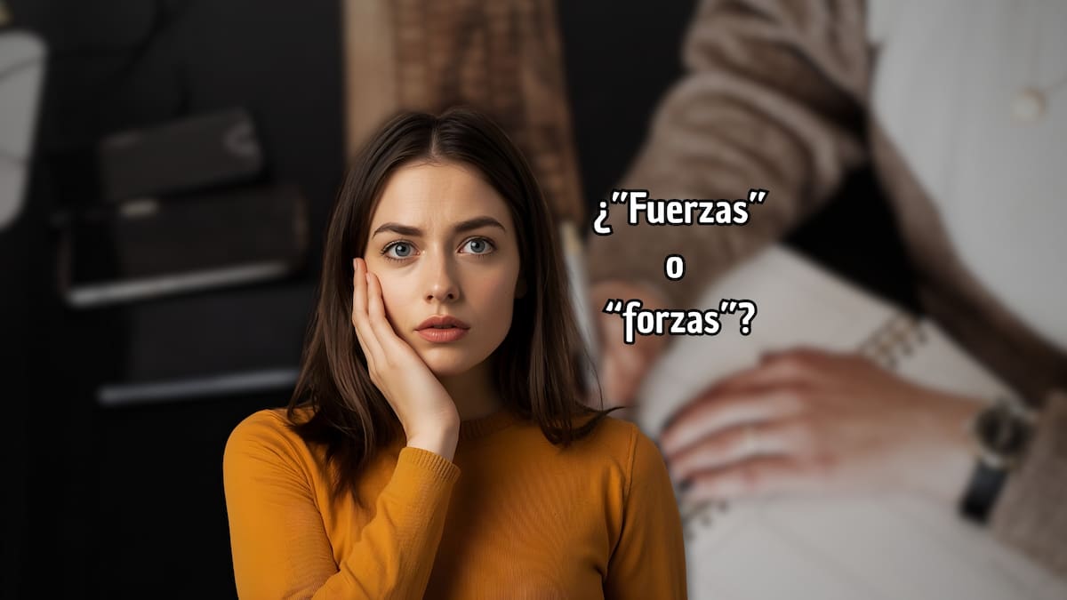 ¿Se dice “fuerzas” o “forzas”? La RAE aclaró cuál es la forma correcta y definitiva de usar este verbo