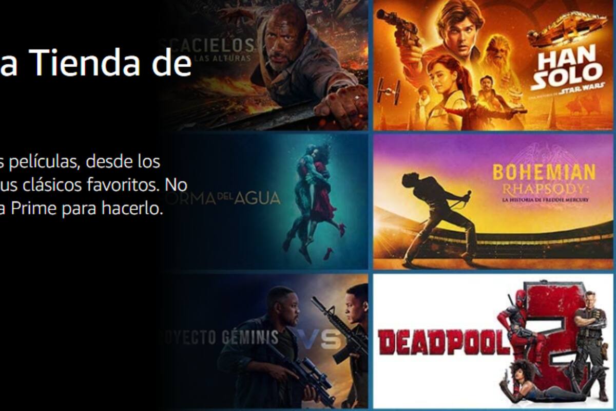 Ahora Amazon Prime Video tendrá películas en compra y renta