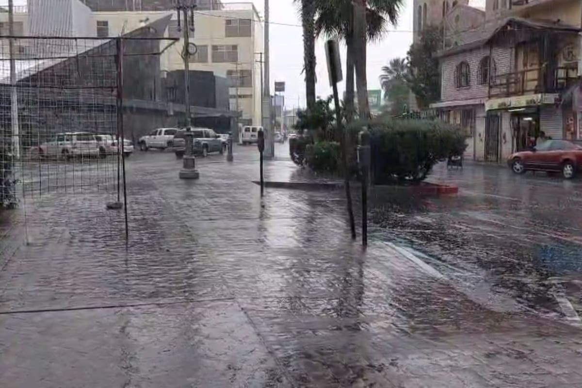Llueve en 10 municipios de Sonora por remanentes del ciclón Alvin