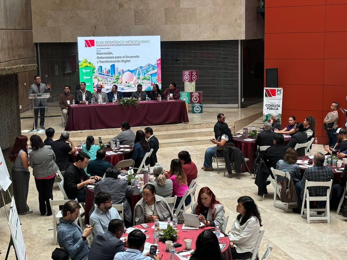 El Implan Tijuana concluyó la consulta pública del Plan Estratégico Metropolitano, que contempla proyectos de movilidad, vivienda e infraestructura urbana. Foto: Lorena Salinas
