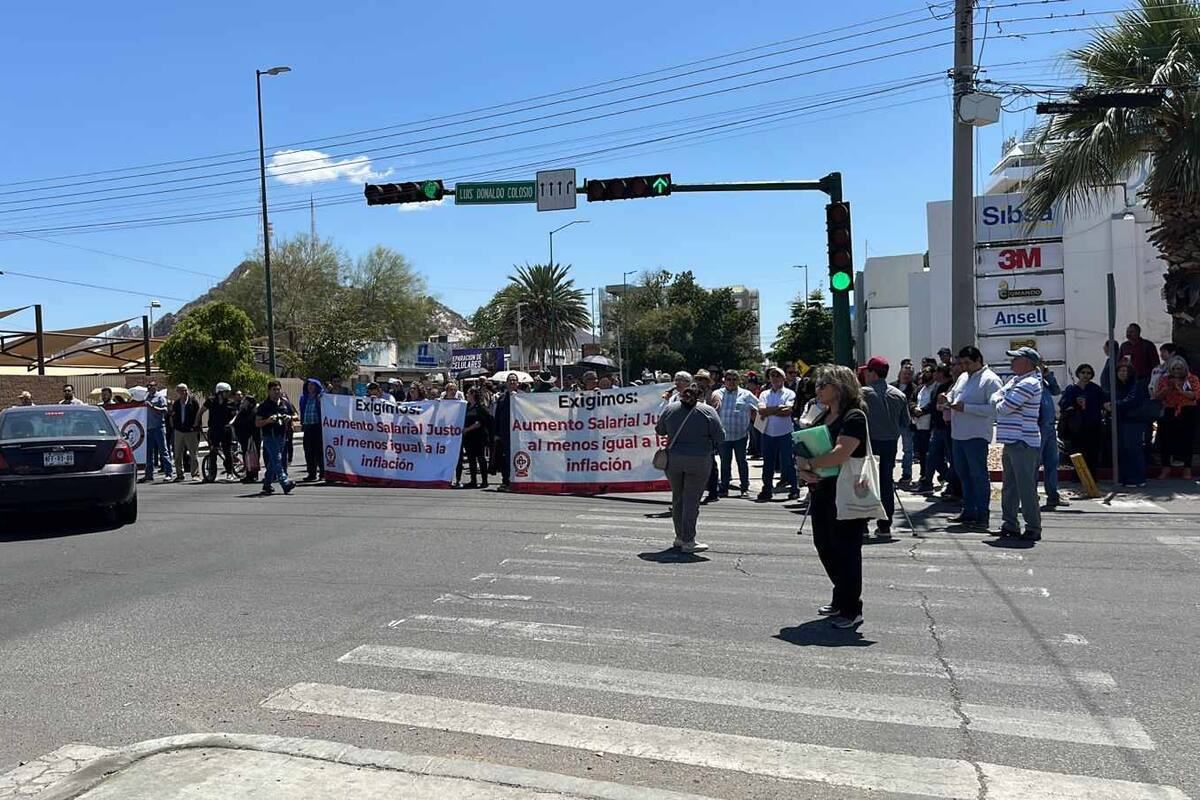 Hermosillo: Miembros del STAUS cierran vialidades ante “negociaciones insuficientes”
