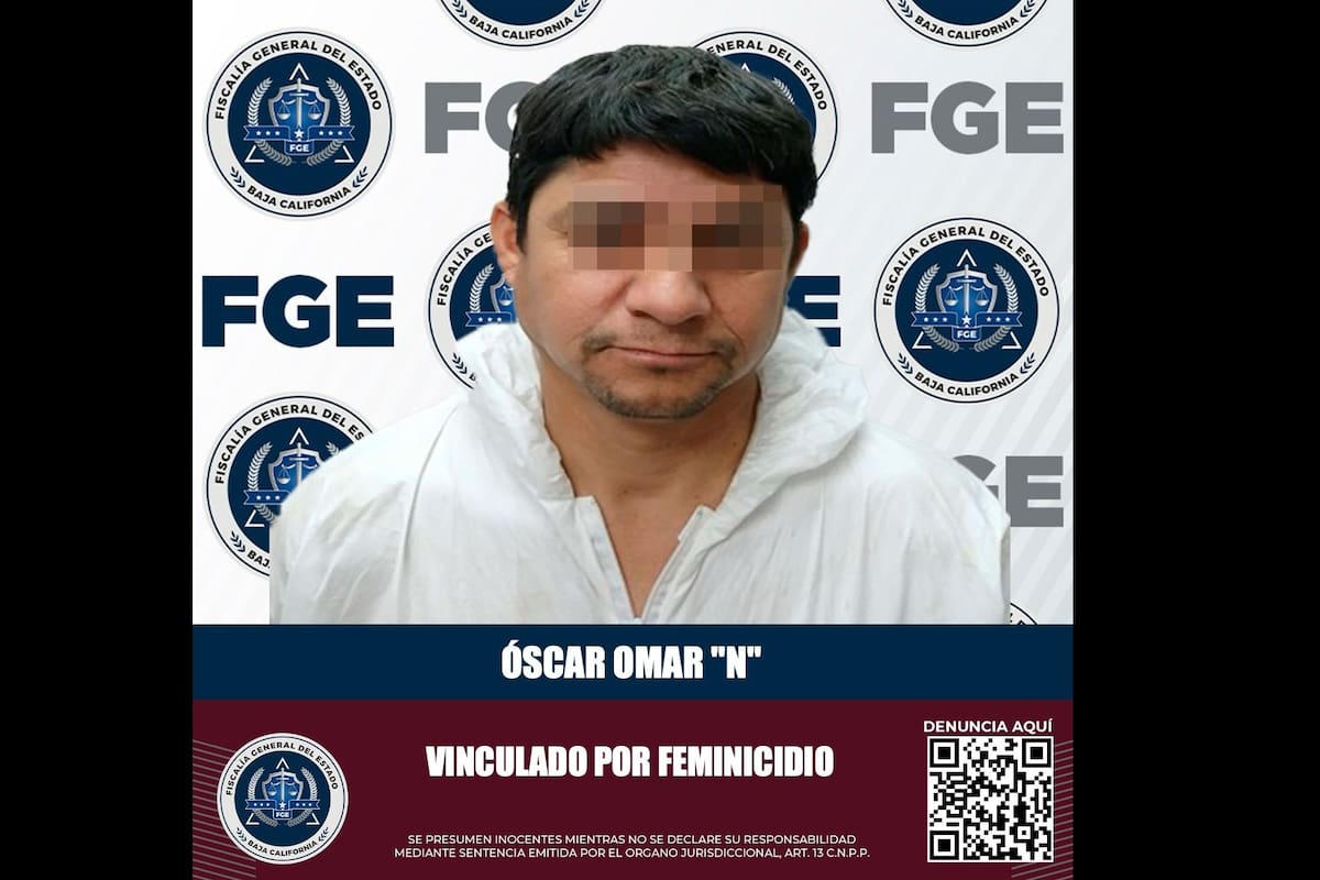 Vinculan a proceso a presunto feminicida en el Valle de Mexicali