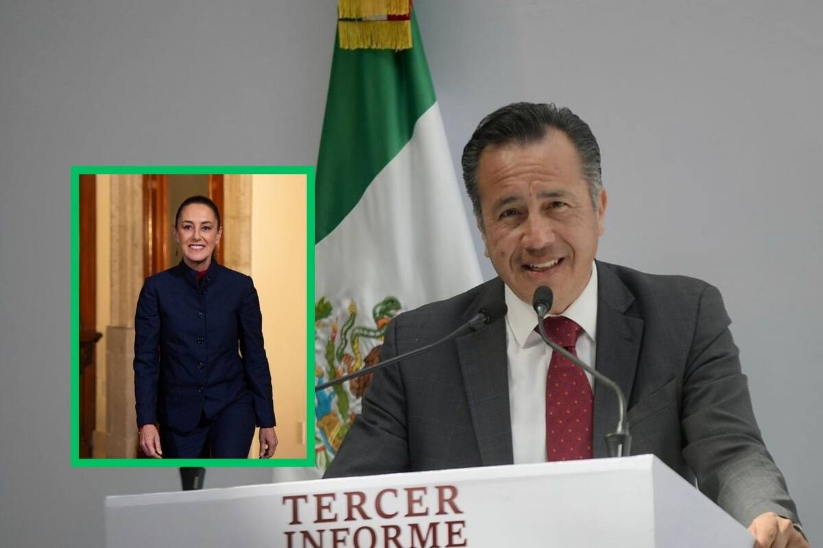 Cuitláhuac García, exgobernador de Veracruz, será el nuevo director de CENAGAS: Claudia Sheinbaum