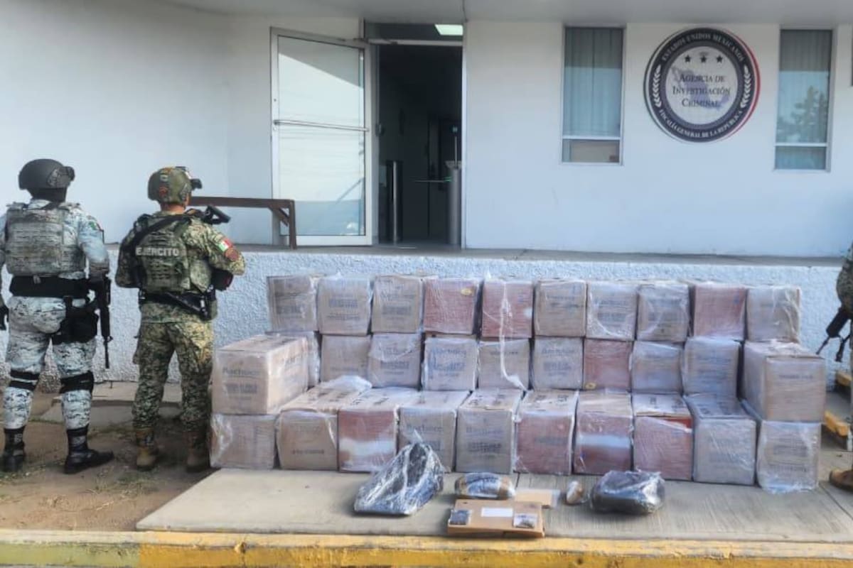 Aseguran inmueble con más de una tonelada de metanfetamina en Tijuana