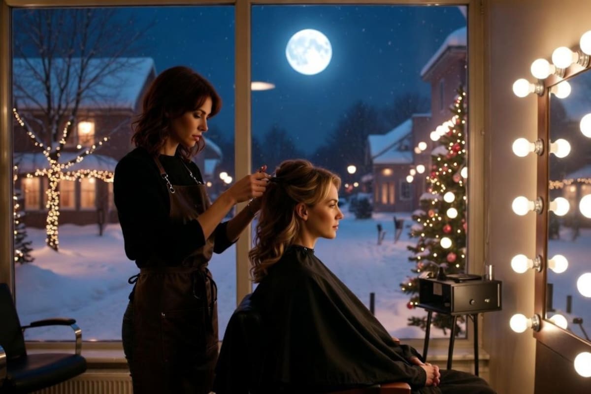 Calendario lunar de diciembre 2025: Estos son los días recomendados y los que debes evitar para cortarte el cabello