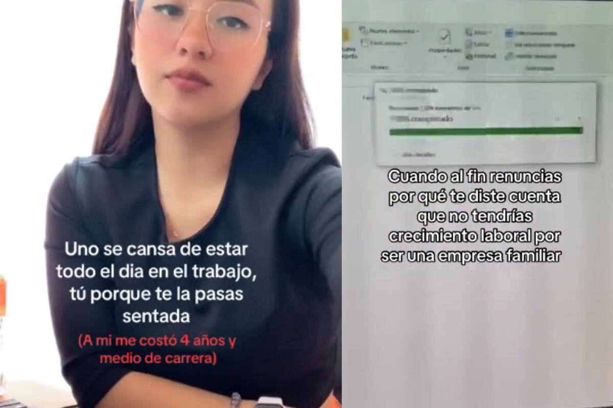 Mujer renuncia y borra todos los documentos de su empresa porque descubrió que no tendría crecimiento laboral
